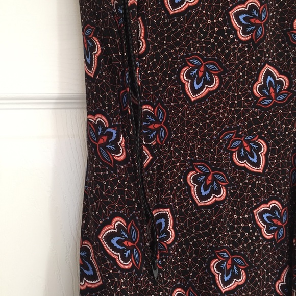 H&M Brown Paisley Dress - Picture 9 of 12